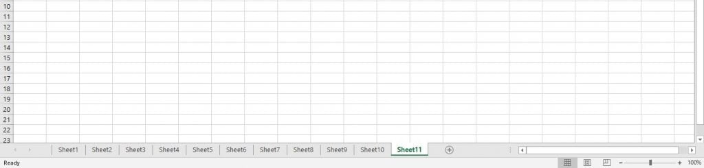 Multiple worksheets in Excel