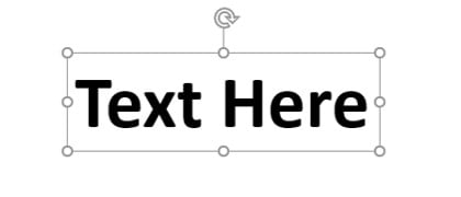add text here