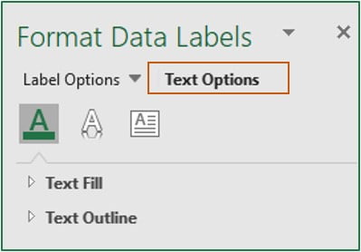 text options