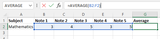 average calculate