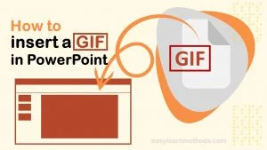 how to insert a gif in powerpoint