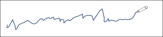 presentation draw line scribble line