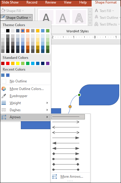 connectors arrows
